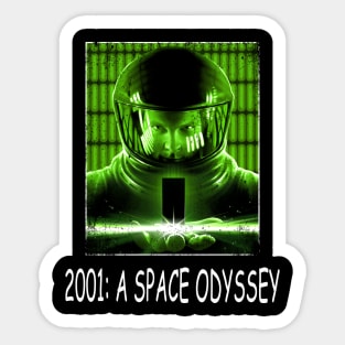 Monolithic Reverie 2001 A Odyssey Vintage Film Couture Threads Sticker